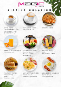 menu colazioni